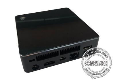 China 8th Generation i7 CPU Small PC Media Player Box Ultra Thin 3cm Thickness With  Input / USB3.0 for sale