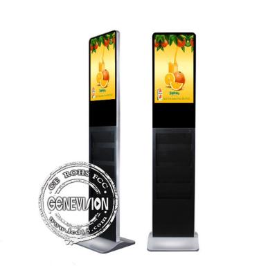 China 21.5'' Standing Floor Advertising Player AC 110V~240V With Stand Alone Version And Holder for sale