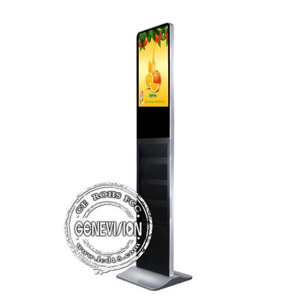 21.5'' Standing Floor Advertising Player AC 110V~240V With Stand Alone Version And Holder