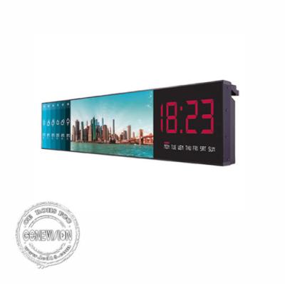 China Ultra Wide Bar Stretched Lcd Display Wall Mounted 19.1 Inch TFT Monitor 700 Nits for sale