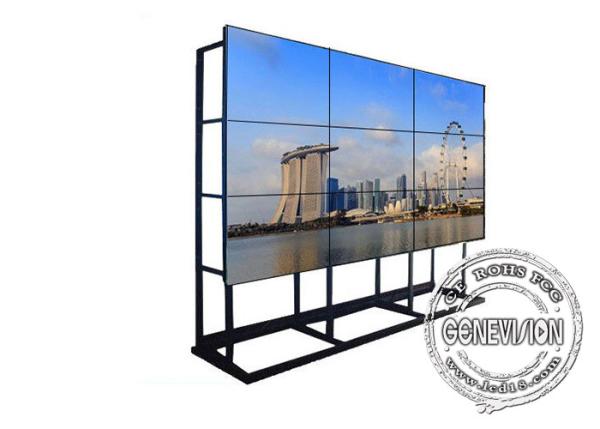 Seamless LCD Video Wall Wifi Digital Signage 4*8 Floorstanding Cabinet 46 Inch Samsung