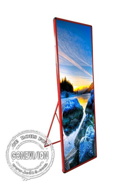 Outdoor Waterproof Full Color LED Display Banner Mini Pull Up Advertising Poster P3