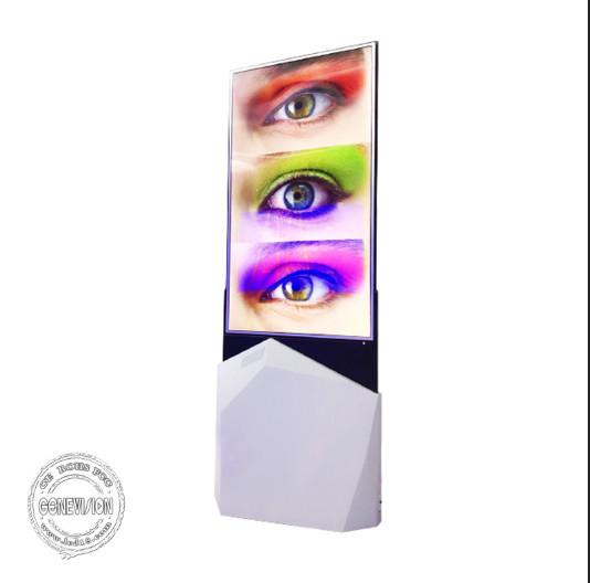 OLED Kiosk Digital Signage Ultra Slim Transparent Double Sided 500 Nits For Exhibition