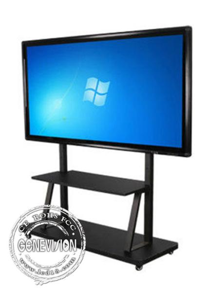 55 - 86 Inch Movable OPS Touch Screen Smart LCD Whiteboard Kiosk Android School Education Board