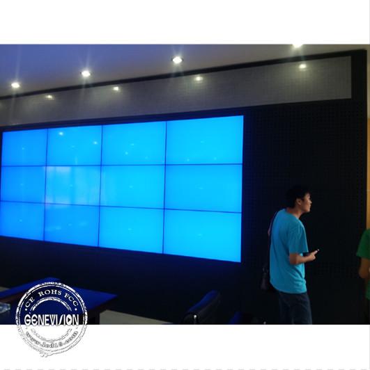 Narrow Bezel 3.5mm LCD Digital Signage Video Wall Durable With Controller System