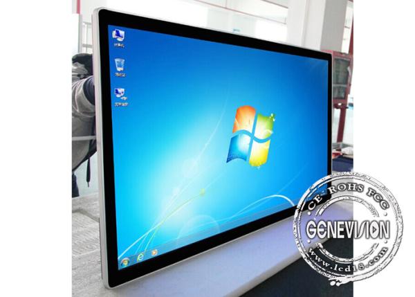 PC Wall Mount LCD Advertising Display 65 Inch Win 10 4G 400cd/2 Brightness