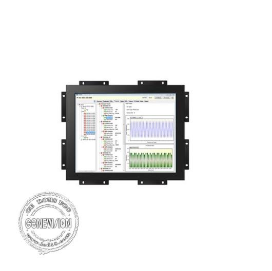 Wall Mount Open Frame LCD Display 15.6 Inch  USB Interface With Fixation Frame