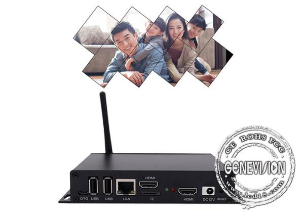 Palm Size Android Ad HD Media Player Box  TV Monitor For Symmetric Video Wall