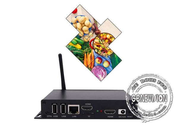 Palm Size Android Ad HD Media Player Box  TV Monitor For Symmetric Video Wall