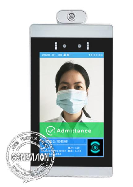 Android Facial Recognition Thermometer Wifi Digital Signage