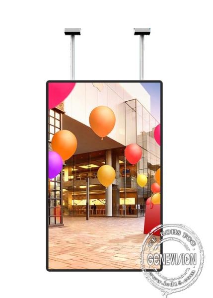 500 Nits Android 7.1 OS Ceiling Mounted WiFi Digital Signage