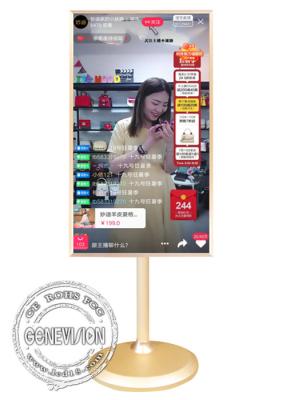 China Live Show Smart Phone Projection LCD Touch Screen Computer Kiosk for sale