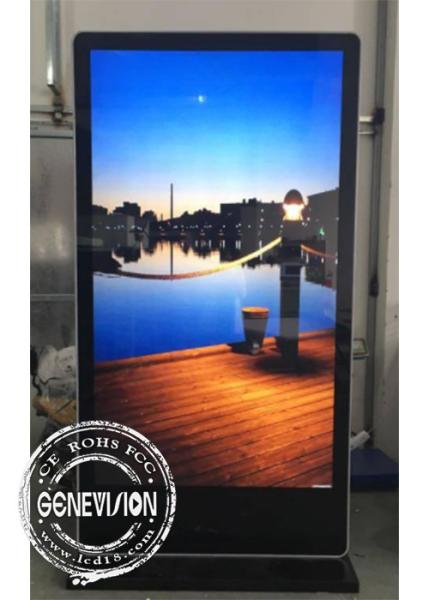 4K 75 Inch Windows 10 WiFi Kiosk Digital Signage 400cd/m2