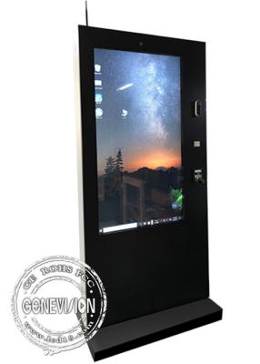 China Doorbell 2000cd/m2 Outdoor Touch Screen Digital Signage Payment Kiosk With Inbuilt POS for sale