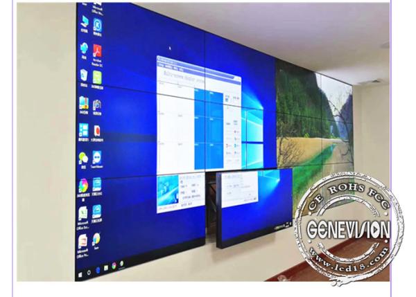 55 Inch DID LCD 3.5mm 1.7mm 0.88mm Narrow Bezel Display