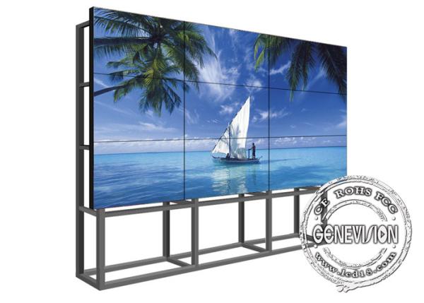 Free Combination 49 Inch LCD Video Wall With 3.5mm 1.7mm Narrow Bezel