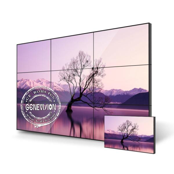 46 49 55 Inch Ultra Narrow Bezel 3x3 LCD Video Wall