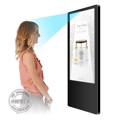중국 승강기를 위한 400CD/M2 벽걸이용 AI 얼굴 인식 LCD 광고 디스플레이 판매용