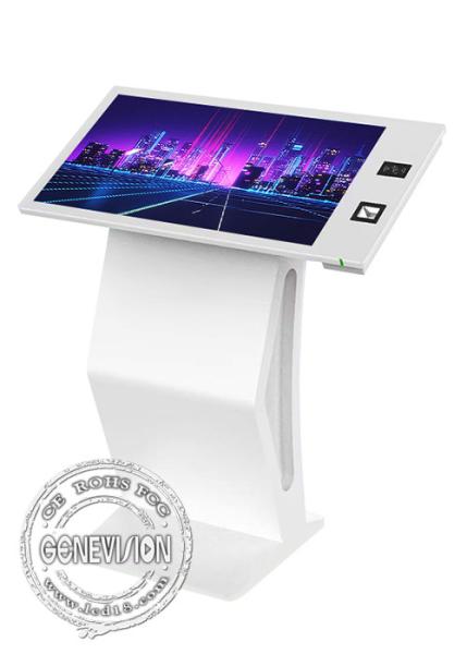 16.7M 55 Inch NFC Card Reader Touch Screen Kiosk