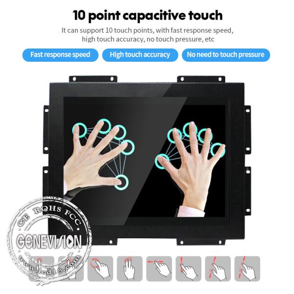 1080x1920 Embedded LCD Advertising Touch Screen Kiosk