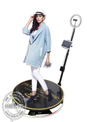 China 100cm Circular 360 Rotating Selfie Stand Photo Booth for sale