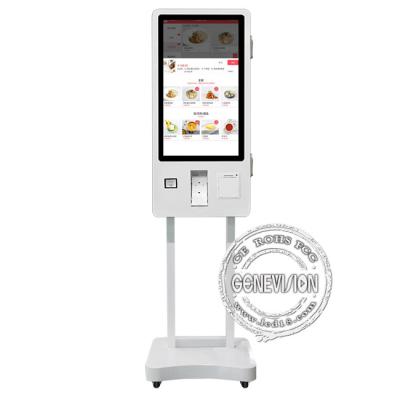 China 32in Aluminum Shell Self Service Touch Screen WiFi Kiosk for sale
