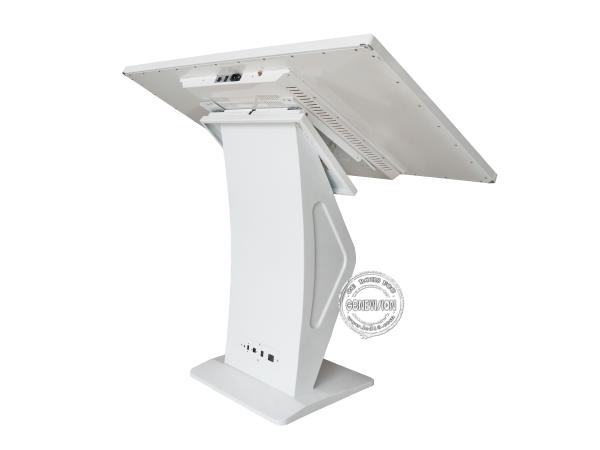 55 Inch 1920x1080 Standing Interactive Desk Kiosk