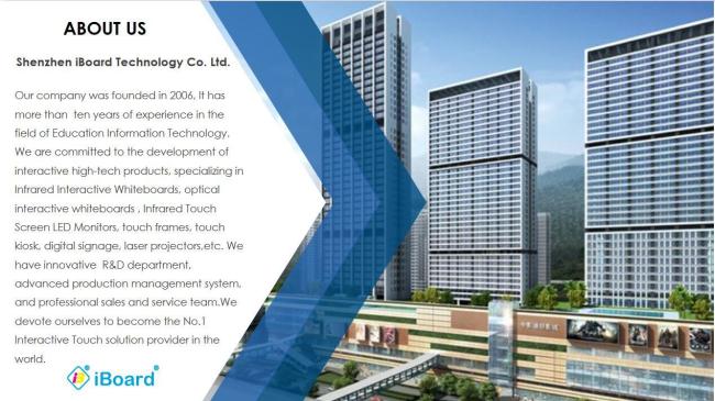 Iboard manufacturing and technology showcase