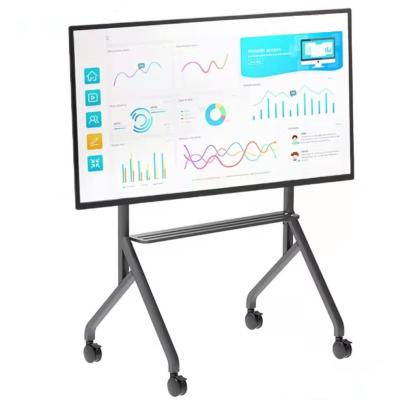Cina Mobile Chart Mobile stand for Touch screen TV Interactive boards Flat Panel Display suit for size 55