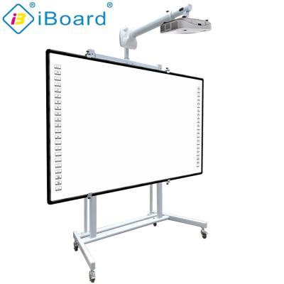 China 82 Inch Infrared Interactive Boards With E3 Ceramic/ Nano Surface Work With Projector for sale