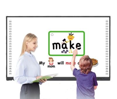 Chine Children Education Smart Electronic Whiteboard All In One IPS Type Pen / Finger Touch à vendre