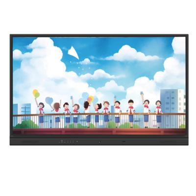 China Interactive Touch Screen Monitor 55 65 75 86 98 110 Inch Android WIN Multi Touch Educational Smart Board For Kids Teach for sale