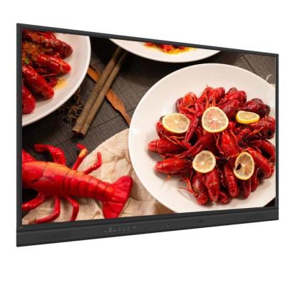Chine LCD Smart Board Android 13 55 65 75 86 98 pouces 40 points tactiles tableau blanc écran de télévision Moniteur d'écran USB TYPE-C Affichage pour enfants à vendre
