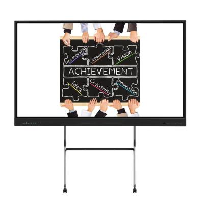 China 55 65 75 Inch IR Interactive Whiteboard Finger Multi Touch Smart LCD Display Overlay Touch Frame For Conferenc Education for sale