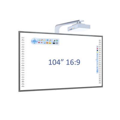 China 104 Inch Interactive Smart Board training Iboard Interactive Whiteboard OEM for sale
