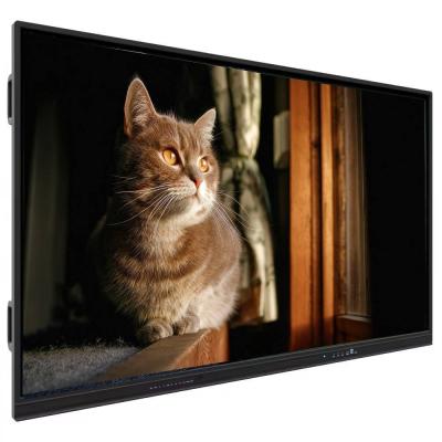Manufacturer IBoard 75 Inch Interactive Whiteboard Smart Board Interactive Flat Panel Smart Digital Touch Screen Dual System For School Teaching Office