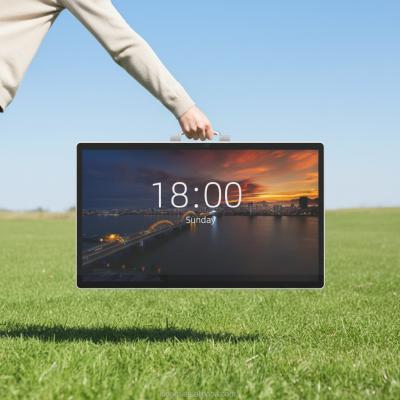 China 24.5 ιντσών Portable Touch Screen Kiosk με Android 14 1080p ανάλυση και πιστοποίηση Google EDLA for sale