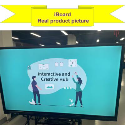 Китай Интерактивный инфракрасный сенсорный экран 65 дюймов 4K UHD Multi-Touch Интерактивный сенсорный экран с функцией AI Android 14 4+32G или 8+128G продается