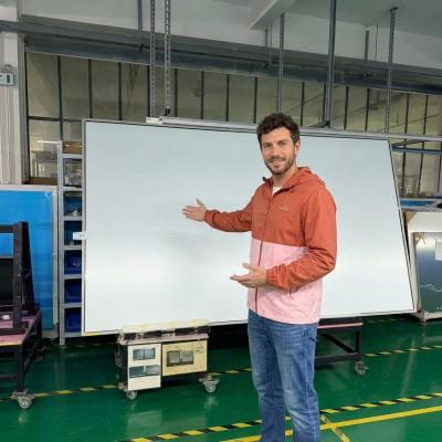 Κίνα 32768*32768 Ανάλυση Διαδραστικός πίνακας με 10 σημεία αφής και τεχνολογία αφής υπέρυθρου προς πώληση