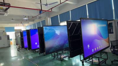 Cina Ultimo schermo touch interattivo monitor 75 pollici per l' educazione Corporate Display in vendita