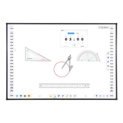 China Iboard Electronic Smart Interactive Board Infrared Interactive Touch For Education for sale