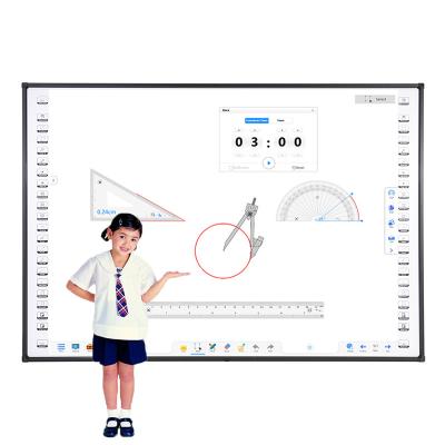 China Iboard Elektronisches interaktives Infrarot-Touch-Smart-Board Interaktives Whiteboard für Bildung zu verkaufen