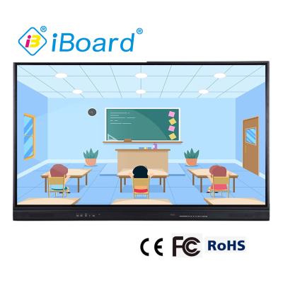 China Smart Interactive Flat Panel Digital Board 98 Inch 20 Touch Points For Training 350cd/M2 for sale