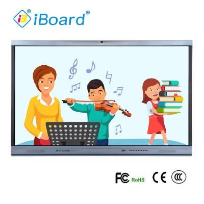 China 86 Inch Interactive Flat Panel LED Backlight 4K Touch Screen for sale