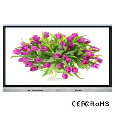 China IR Interactive Flat Panel, 5ms Smart Digital Board For School Class Teaching for sale