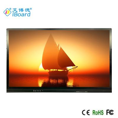 China Tablilla de anuncios interactiva de Whiteboard de la pantalla táctil de DLED 75 Digitaces, flash de 3G RAM 32G, para la oficina en venta