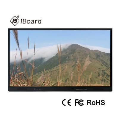 China exhibición interactiva de Whiteboard de 10 tactos, tableros elegantes de 75 pulgadas para el negocio en venta