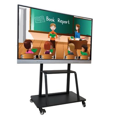 Κίνα 65-ιντσών 4K Ανάλυση Υπέρυθρη Οθόνη Αφής Διαδραστικός Πίνακας Smart Board για Διδασκαλία και Συνέδρια προς πώληση