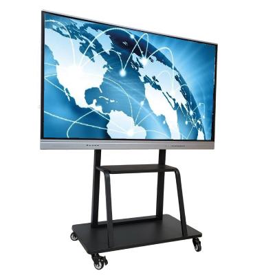 China Narrow Frame Interactive Flat Panel 75 Inch Multi Touch Screen for sale