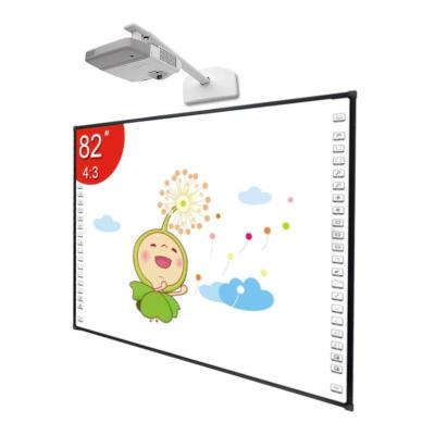China 82'' Digital Whiteboard For Classroom , BSMI Smart Interactive Display for sale